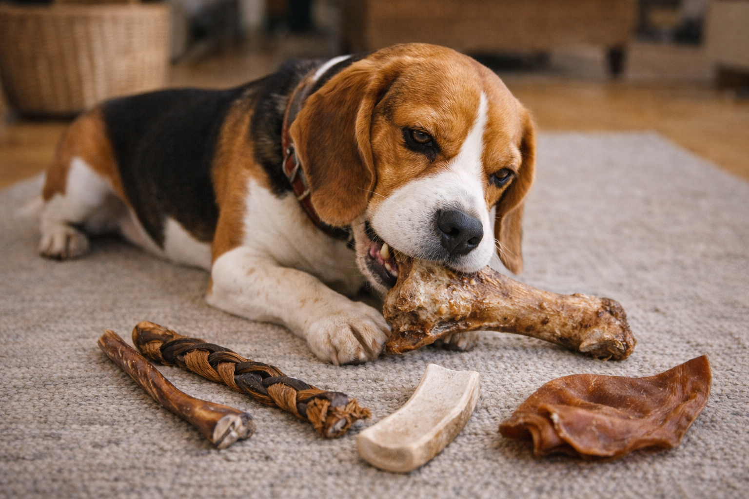 Beagle : bien choisir la mastication naturelle