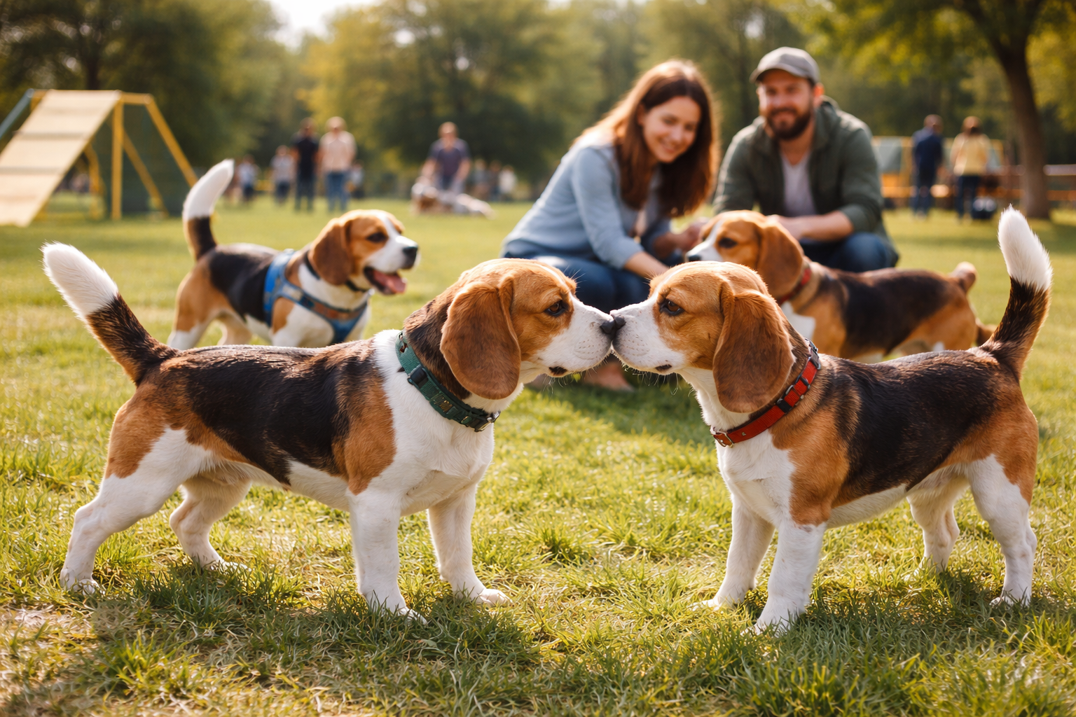 Beagle et relations sociales : élever un compagnon sociable
