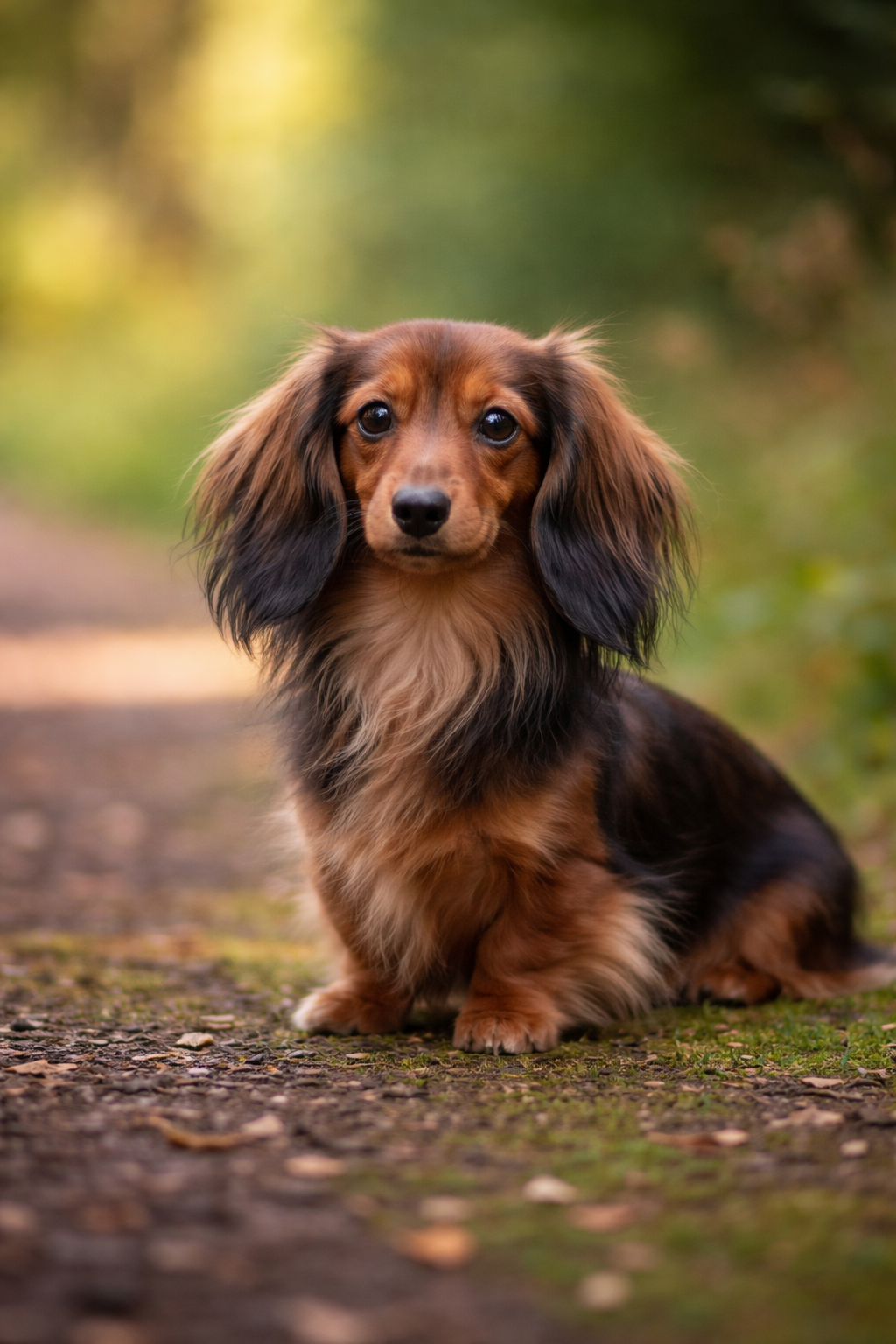 Teckel kaninchen à poil long